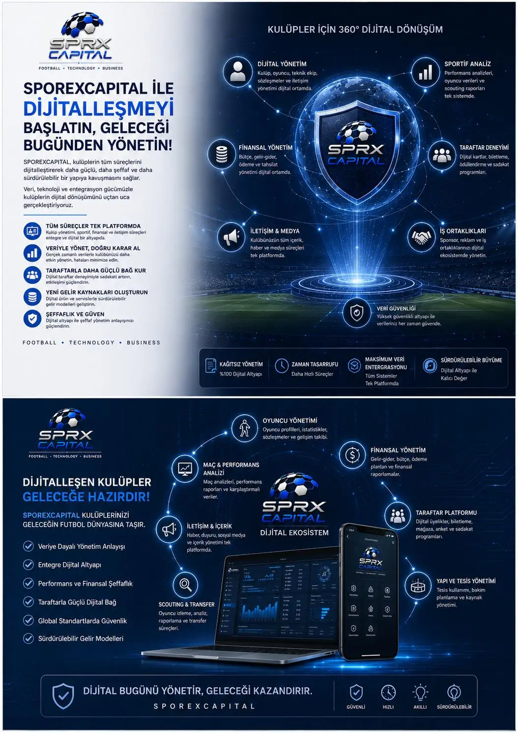 Kadın futbolu için gelişim görseli